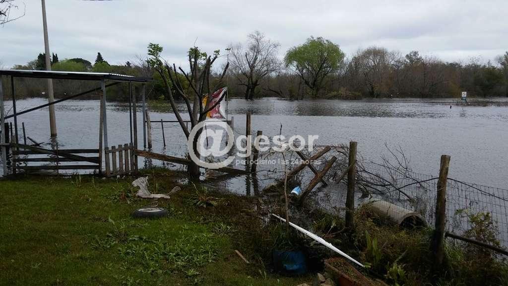 Este jueves debido a las condiciones del tiempo no se realizaron traslados a sus fincas de aquellas familias que permanecen evacuadas por la creciente en la ciudad de Mercedes.